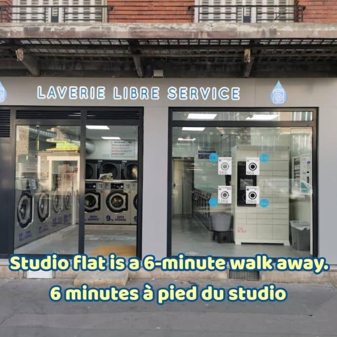 Bright Small Studio Paris Saint Ouen Exterior foto